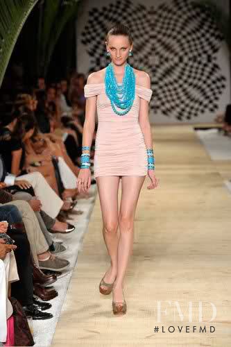 Marina Heiden featured in  the Francesca Romana Diana fashion show for Spring/Summer 2011