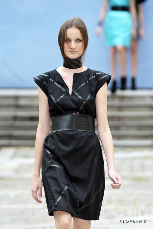 Marina Heiden featured in  the Luciana Galeão fashion show for Spring/Summer 2011