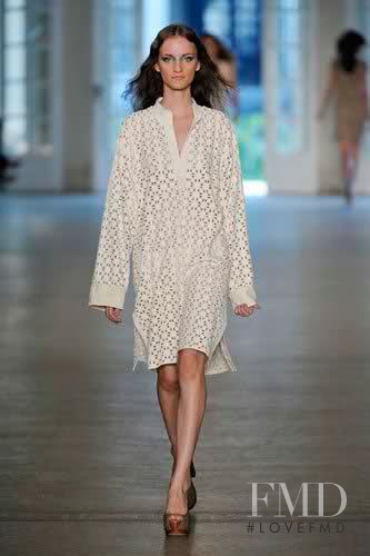 Marina Heiden featured in  the Patricia Viera fashion show for Spring/Summer 2011