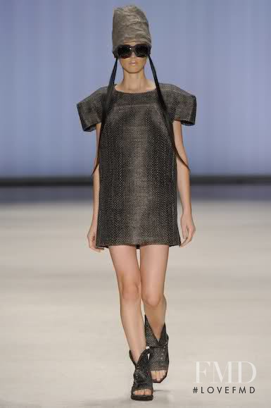 Andressa Fontana featured in  the Osklen fashion show for Autumn/Winter 2010