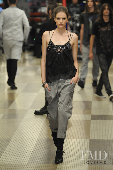 Rebecca Gobbi featured in  the Cavalera fashion show for Autumn/Winter 2010