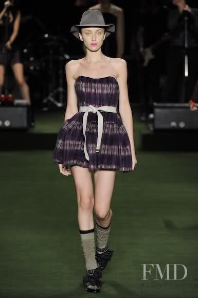 Andressa Fontana featured in  the Maria Bonita Extra fashion show for Autumn/Winter 2010