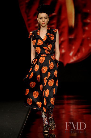 Andressa Fontana featured in  the Alessa fashion show for Autumn/Winter 2009