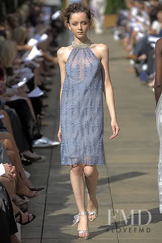 Andressa Fontana featured in  the Douglas Hannant fashion show for Spring/Summer 2009