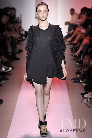 Andressa Fontana featured in  the Alexandre Herchcovitch fashion show for Spring/Summer 2009