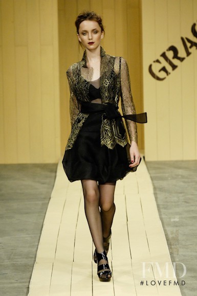 Andressa Fontana featured in  the Graï¿½a Ottoni fashion show for Autumn/Winter 2008