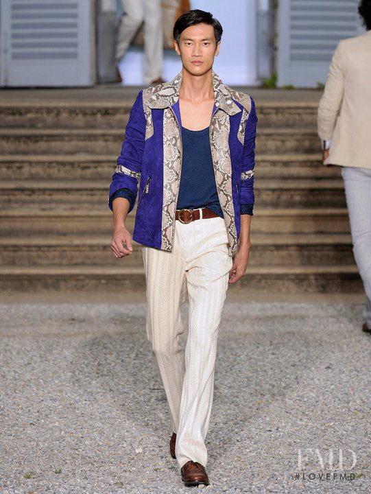 Roberto Cavalli fashion show for Spring/Summer 2012