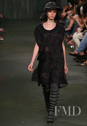 Andressa Fontana featured in  the Cavendish fashion show for Autumn/Winter 2008