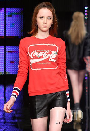Andressa Fontana featured in  the Coca-Cola Clothing fashion show for Autumn/Winter 2008
