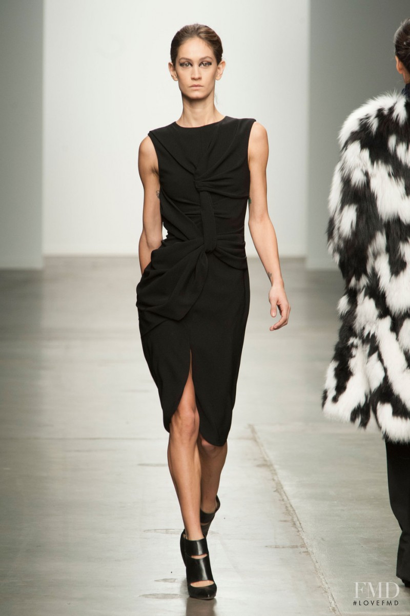 Helena Prestes featured in  the Brandon Sun fashion show for Autumn/Winter 2015