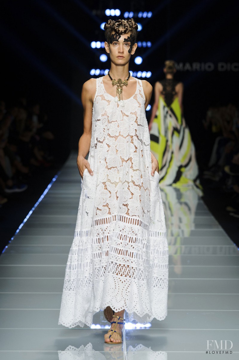 Helena Prestes featured in  the Mario Dice fashion show for Spring/Summer 2016