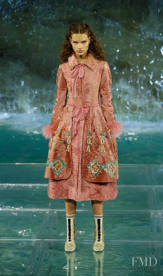 Faretta Radic featured in  the Fendi Couture fashion show for Autumn/Winter 2016
