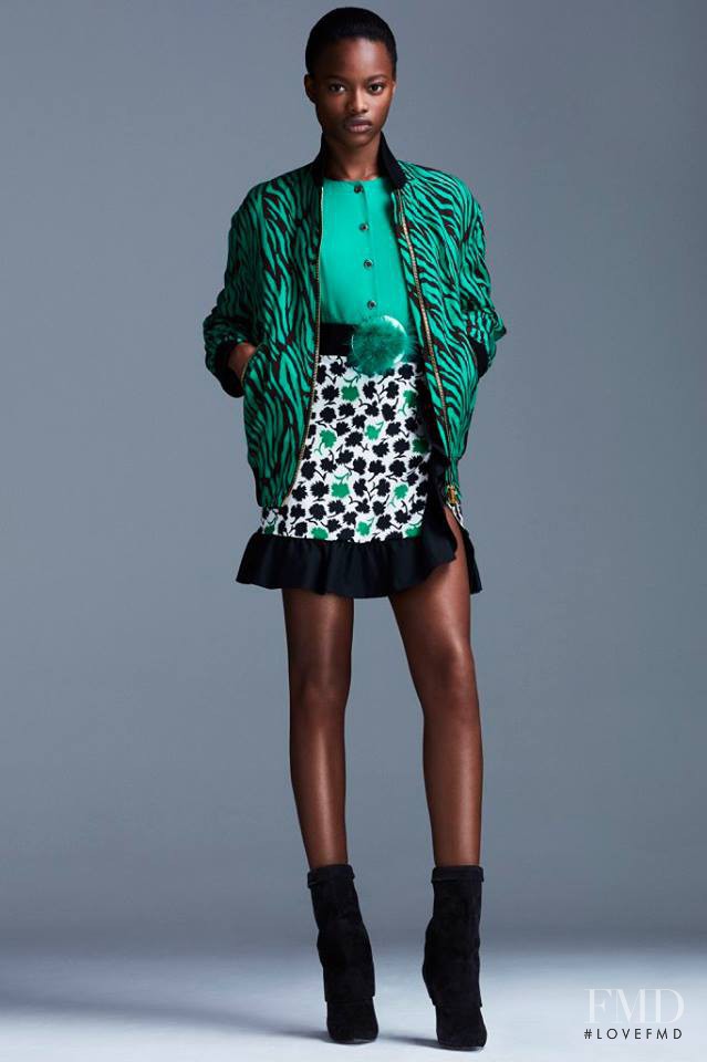 Mayowa Nicholas featured in  the Emanuel Ungaro fashion show for Resort 2017