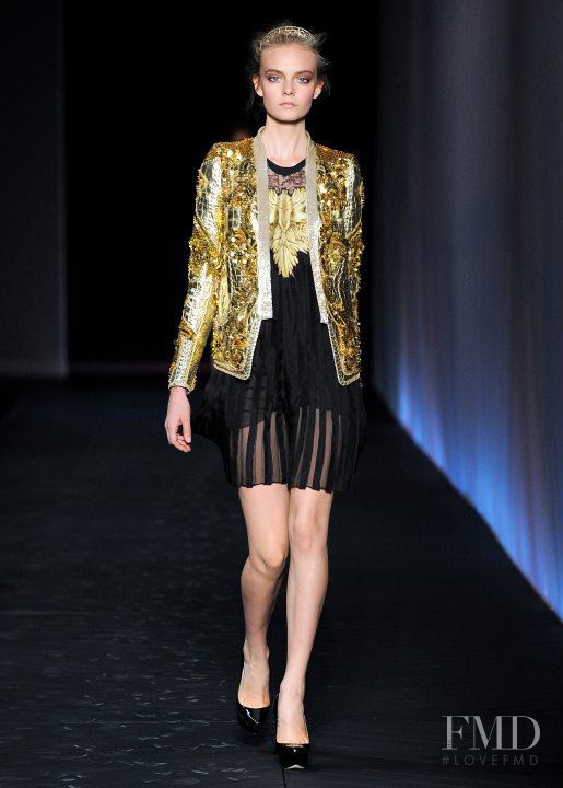 Nimuë Smit featured in  the Roberto Cavalli fashion show for Spring/Summer 2012