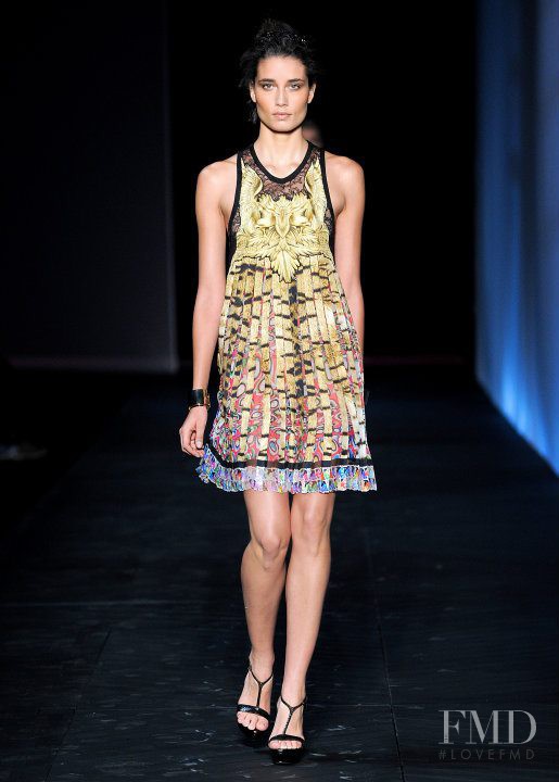 Marcelia Freesz featured in  the Roberto Cavalli fashion show for Spring/Summer 2012