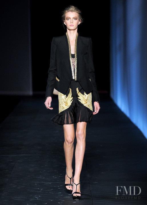 Sigrid Agren featured in  the Roberto Cavalli fashion show for Spring/Summer 2012