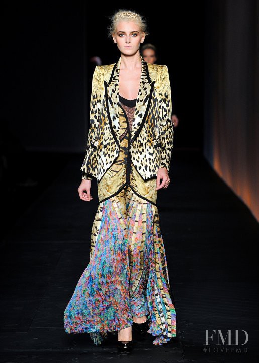 Kori Richardson featured in  the Roberto Cavalli fashion show for Spring/Summer 2012