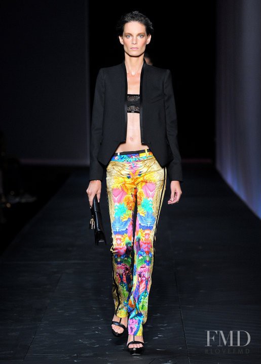 Iris Strubegger featured in  the Roberto Cavalli fashion show for Spring/Summer 2012