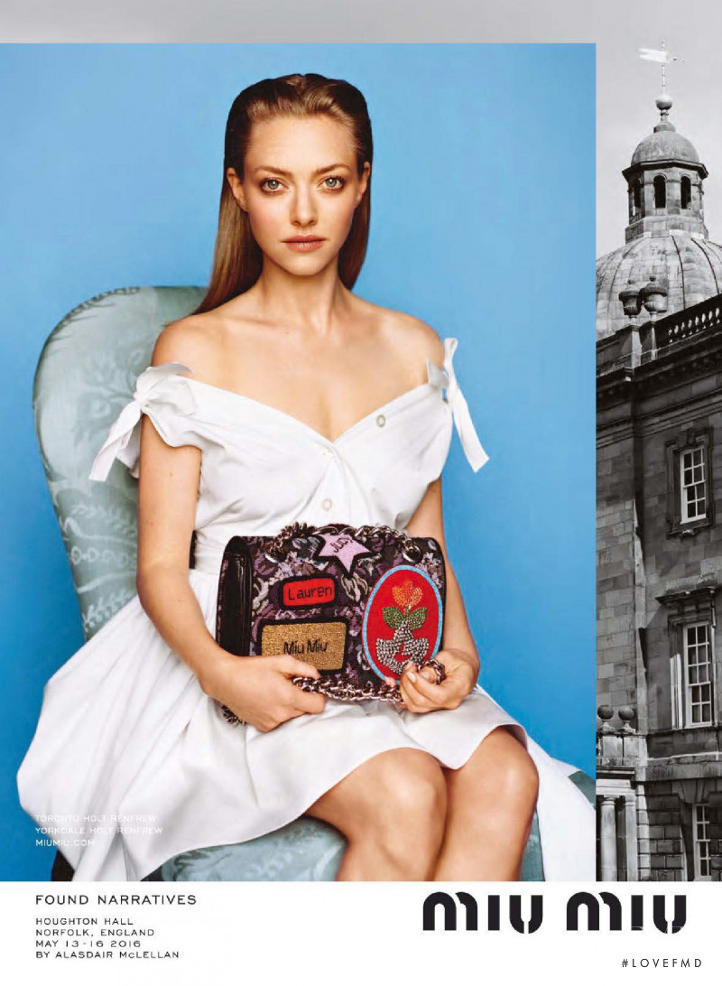 Miu Miu advertisement for Autumn/Winter 2016