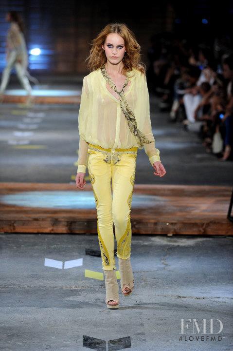 Karolina Waz featured in  the Just Cavalli fashion show for Spring/Summer 2012