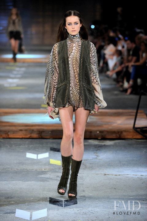 Laura McCone featured in  the Just Cavalli fashion show for Spring/Summer 2012