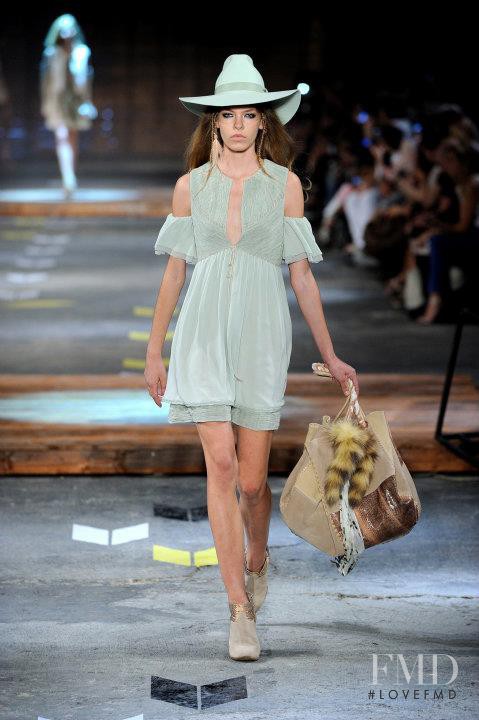 Valerija Sestic featured in  the Just Cavalli fashion show for Spring/Summer 2012