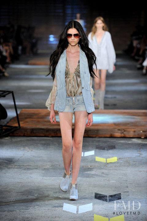Isabella Melo featured in  the Just Cavalli fashion show for Spring/Summer 2012