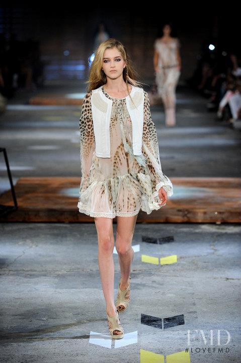 Lydia Carron featured in  the Just Cavalli fashion show for Spring/Summer 2012