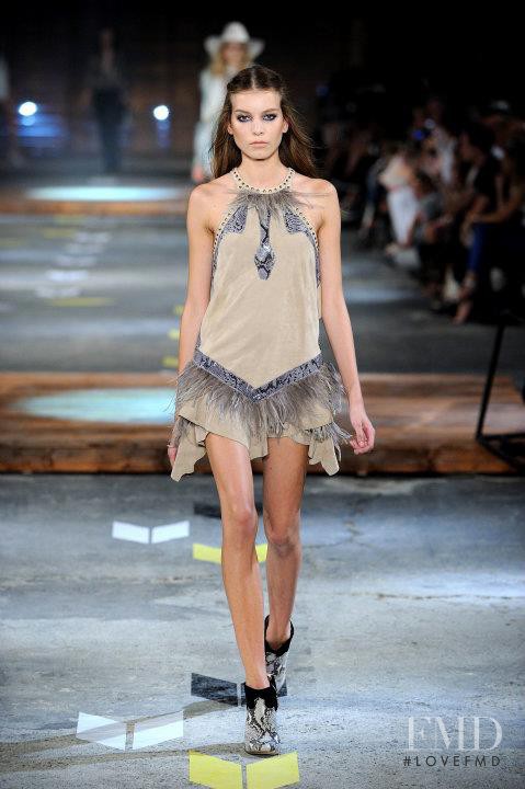 Sabina Smutna featured in  the Just Cavalli fashion show for Spring/Summer 2012
