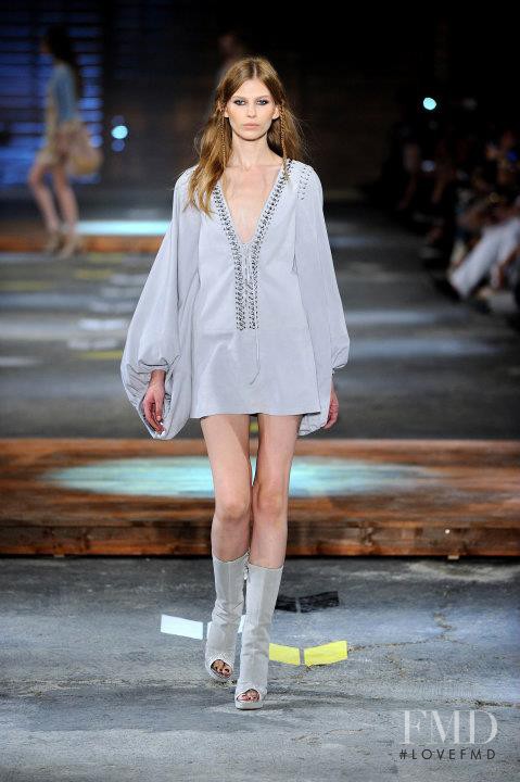 Monika Sawicka featured in  the Just Cavalli fashion show for Spring/Summer 2012