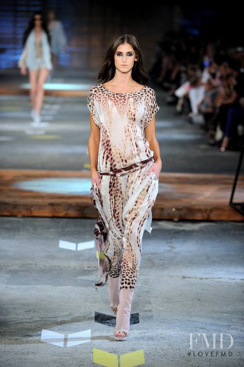 Daiane Conterato featured in  the Just Cavalli fashion show for Spring/Summer 2012