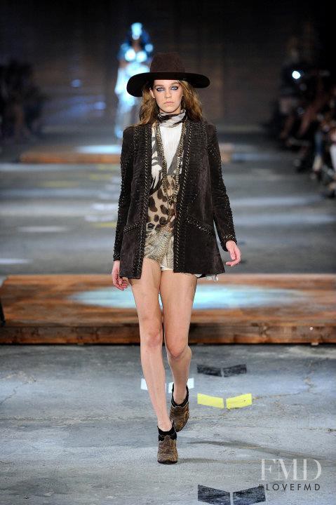 Samantha Gradoville featured in  the Just Cavalli fashion show for Spring/Summer 2012