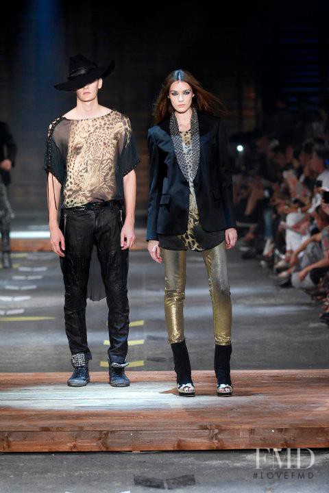 Patrycja Gardygajlo featured in  the Just Cavalli fashion show for Spring/Summer 2012