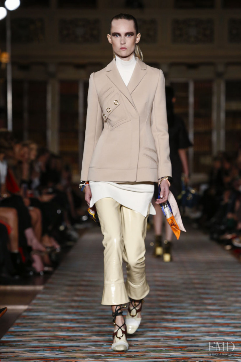 Harleth Kuusik featured in  the Christian Dior fashion show for Cruise 2017