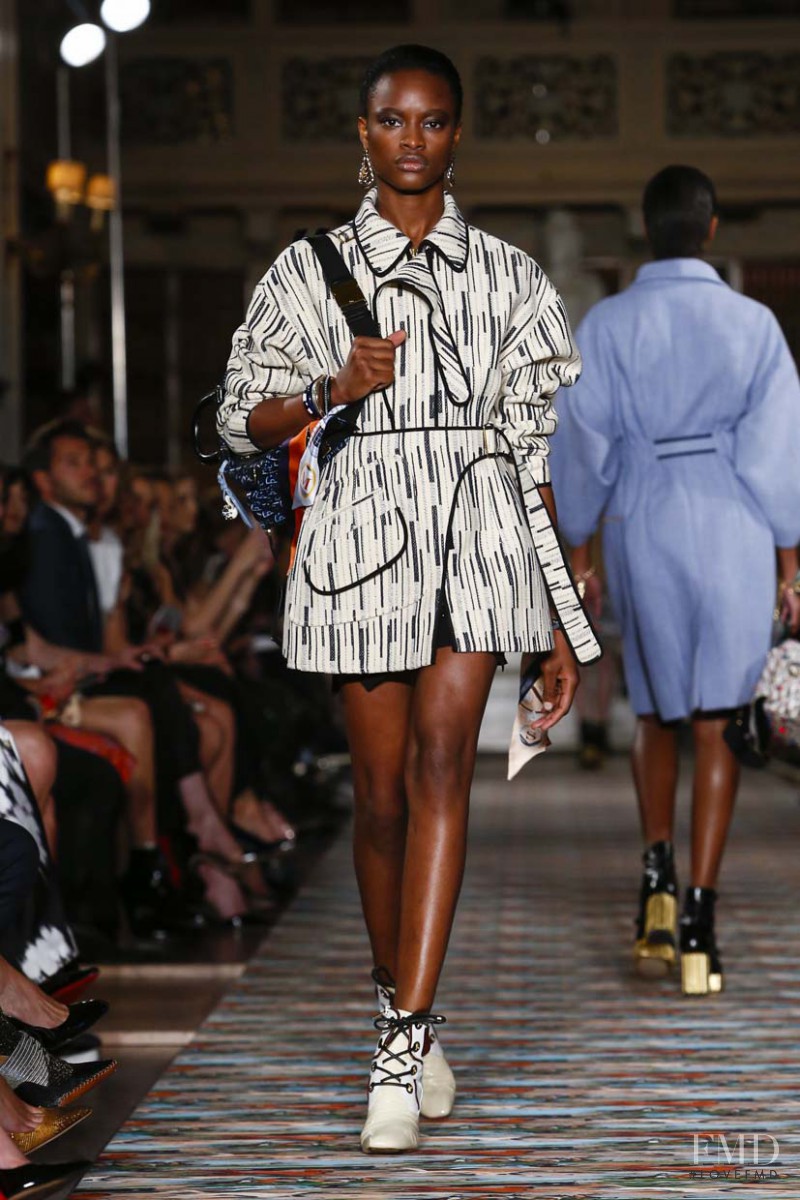 Mayowa Nicholas featured in  the Christian Dior fashion show for Cruise 2017