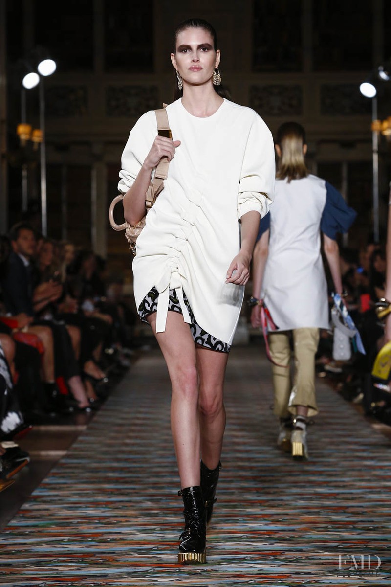 Vanessa Moody featured in  the Christian Dior fashion show for Cruise 2017