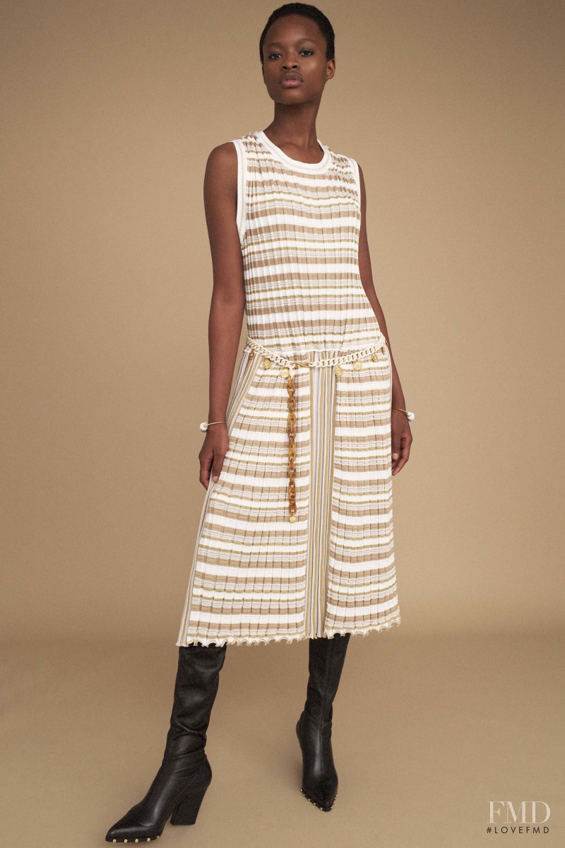 Mayowa Nicholas featured in  the Sonia Rykiel lookbook for Resort 2017