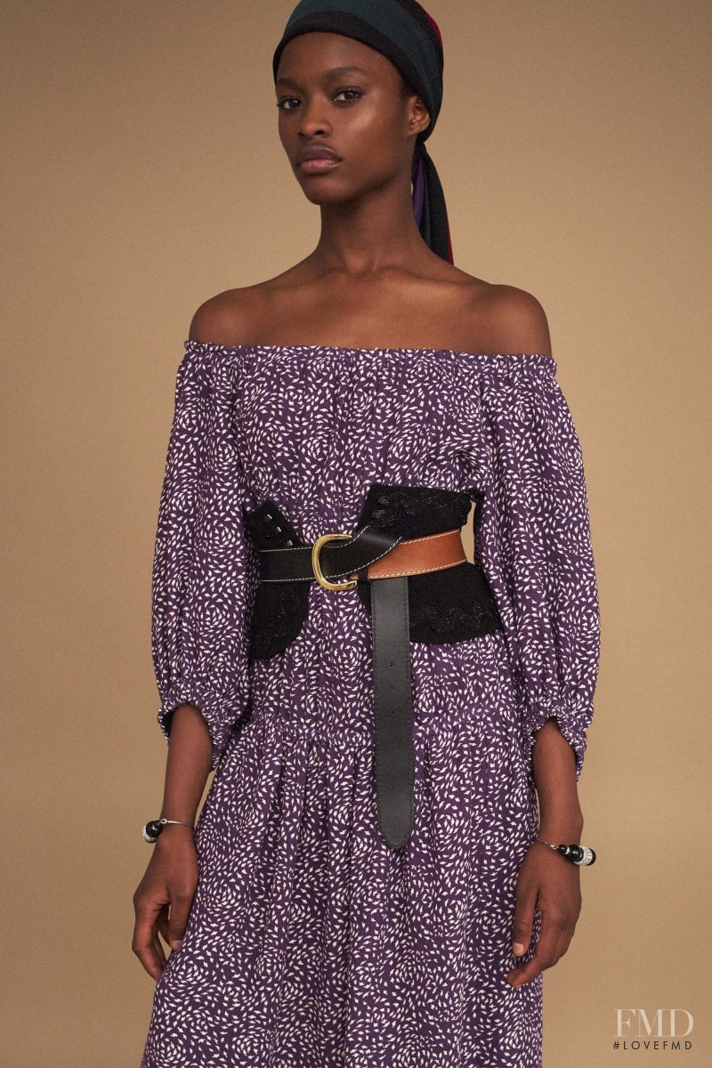 Mayowa Nicholas featured in  the Sonia Rykiel lookbook for Resort 2017