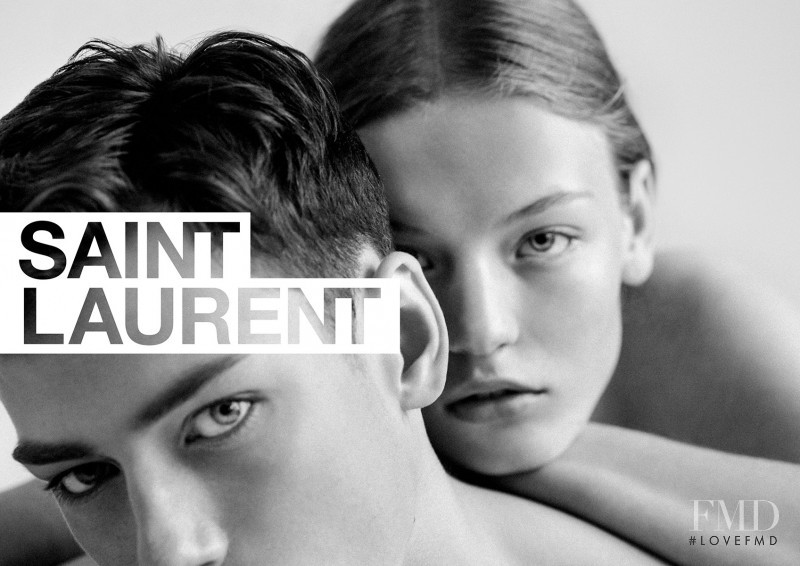 Saint Laurent #YSL01 by Anthony Vaccarello advertisement for Autumn/Winter 2016