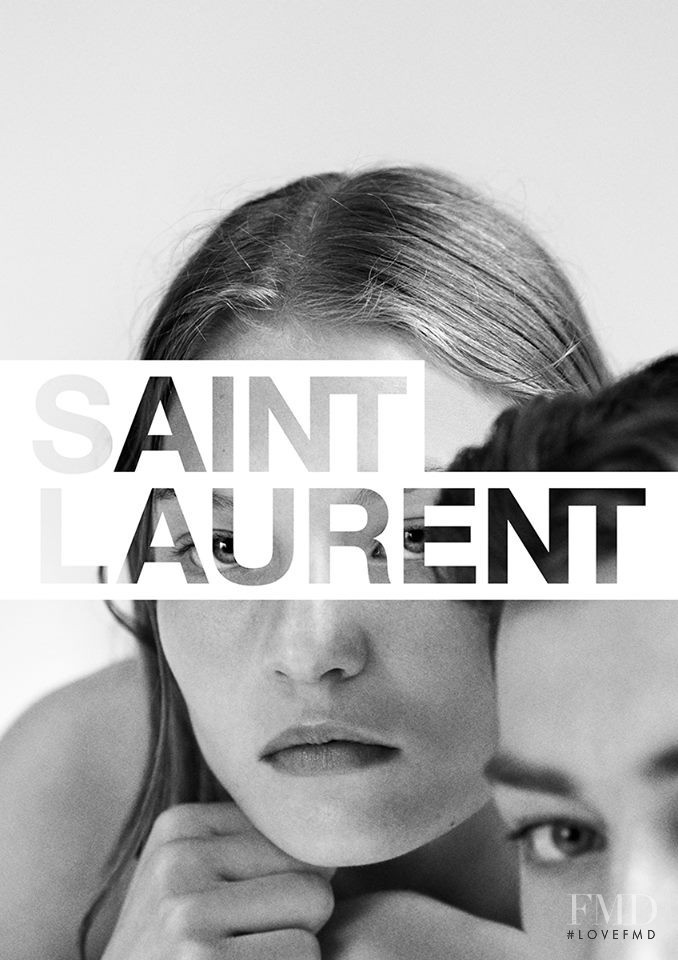 Saint Laurent #YSL01 by Anthony Vaccarello advertisement for Autumn/Winter 2016