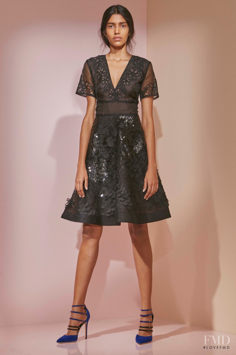 Pooja Mor featured in  the Prabal Gurung fashion show for Pre-Fall 2016