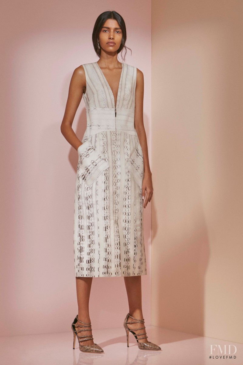 Pooja Mor featured in  the Prabal Gurung fashion show for Pre-Fall 2016