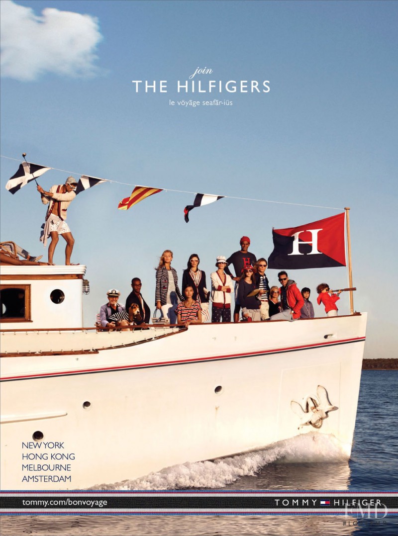 Jacquelyn Jablonski featured in  the Tommy Hilfiger advertisement for Spring/Summer 2013