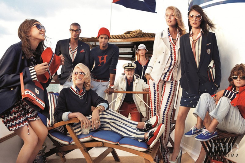 Jacquelyn Jablonski featured in  the Tommy Hilfiger advertisement for Spring/Summer 2013