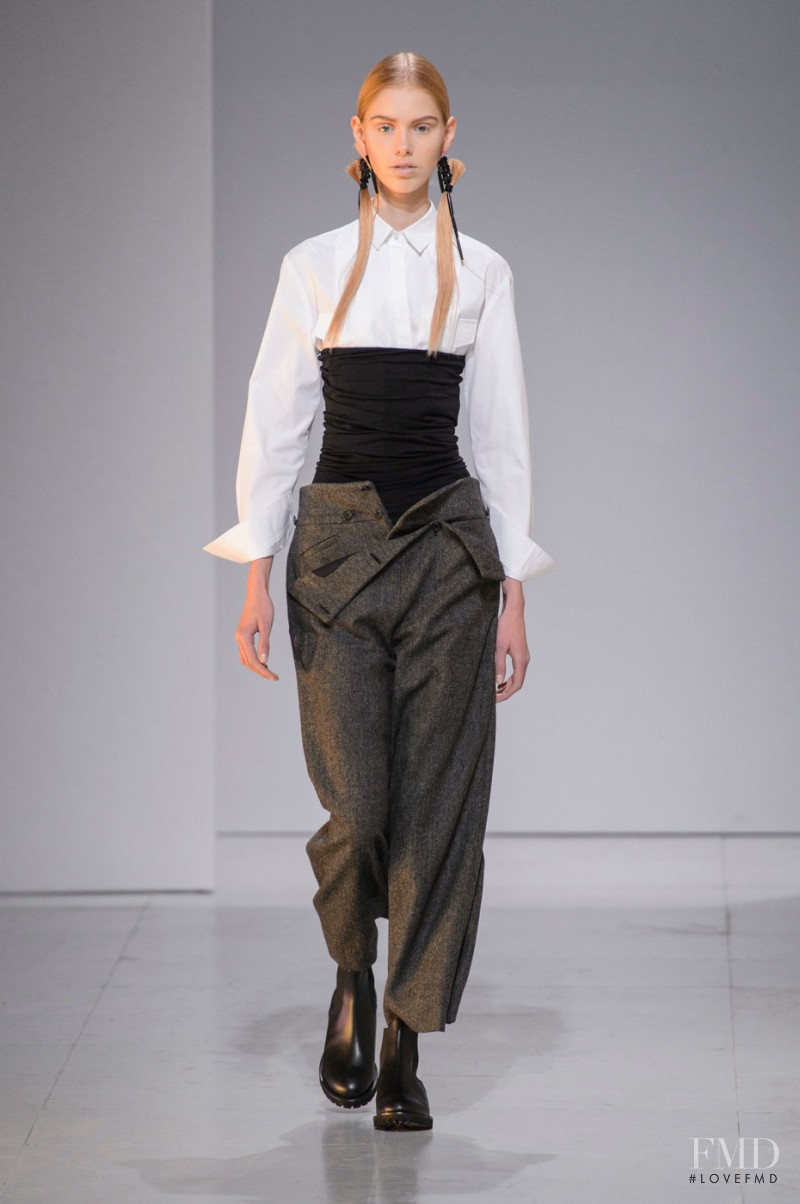 Lululeika Ravn Liep featured in  the Hussein Chalayan fashion show for Autumn/Winter 2016