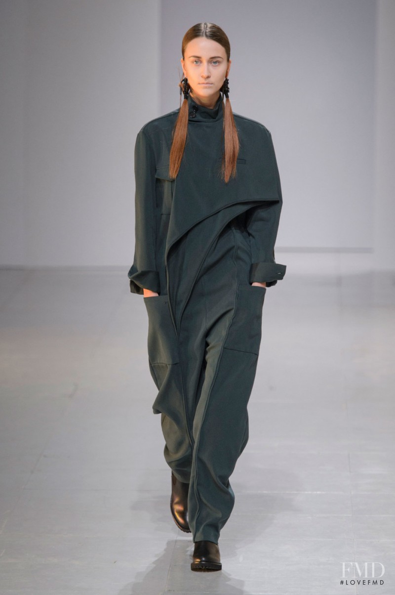 Nastya Choo featured in  the Hussein Chalayan fashion show for Autumn/Winter 2016