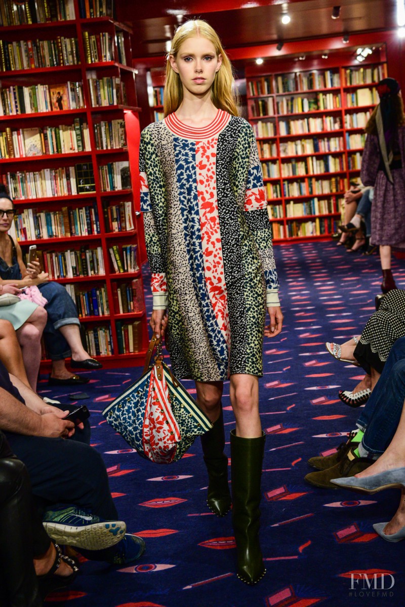Lululeika Ravn Liep featured in  the Sonia Rykiel fashion show for Resort 2017