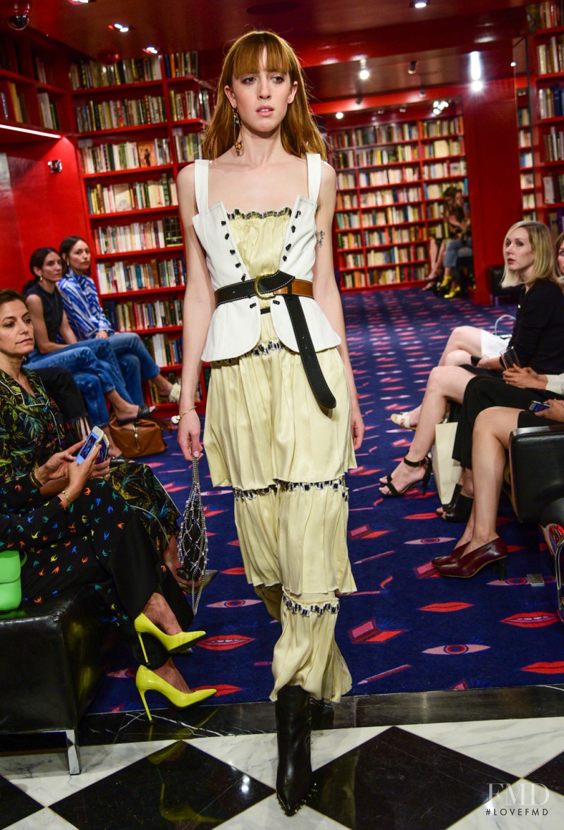 Teddy Quinlivan featured in  the Sonia Rykiel fashion show for Resort 2017