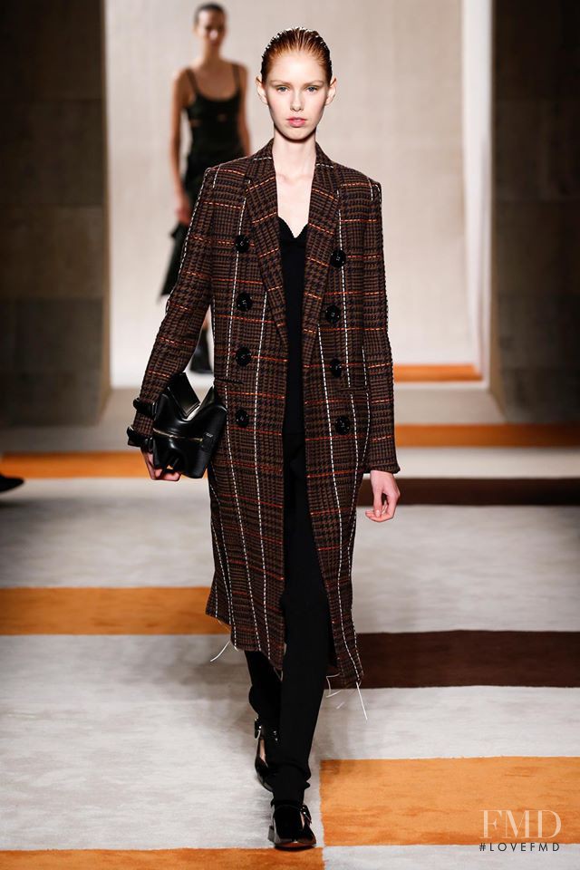 Lululeika Ravn Liep featured in  the Victoria Beckham fashion show for Autumn/Winter 2016