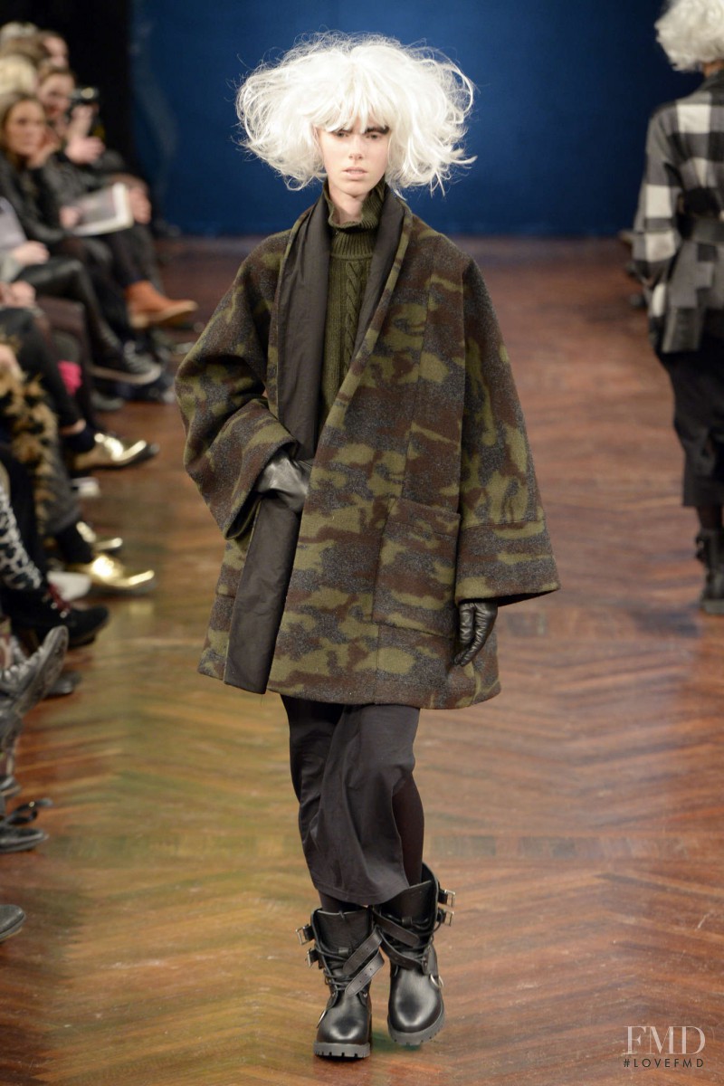 Lululeika Ravn Liep featured in  the Ivan Grundahl fashion show for Autumn/Winter 2014